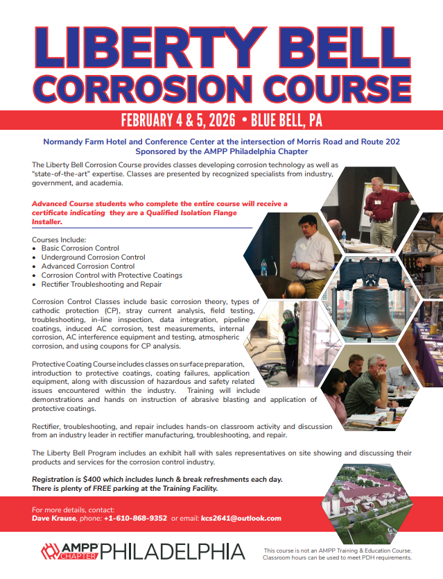 Liberty Bell Corrosion Course