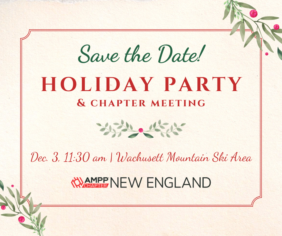 SAVE THE DATE! 2026 Holiday Party & Chapter Meeting